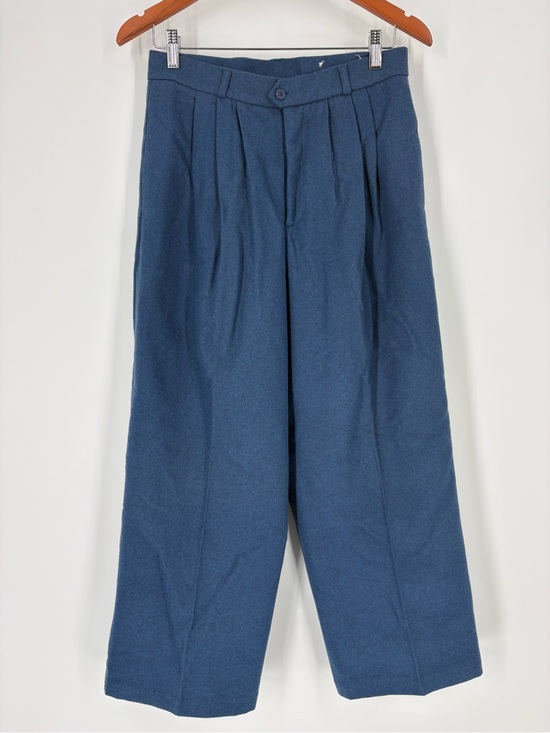 Diane Von Furstenberg Pants - VTG DVF Old Money Wide Leg Cropped Pleated High Rise Trouser Pant NWT Women 12